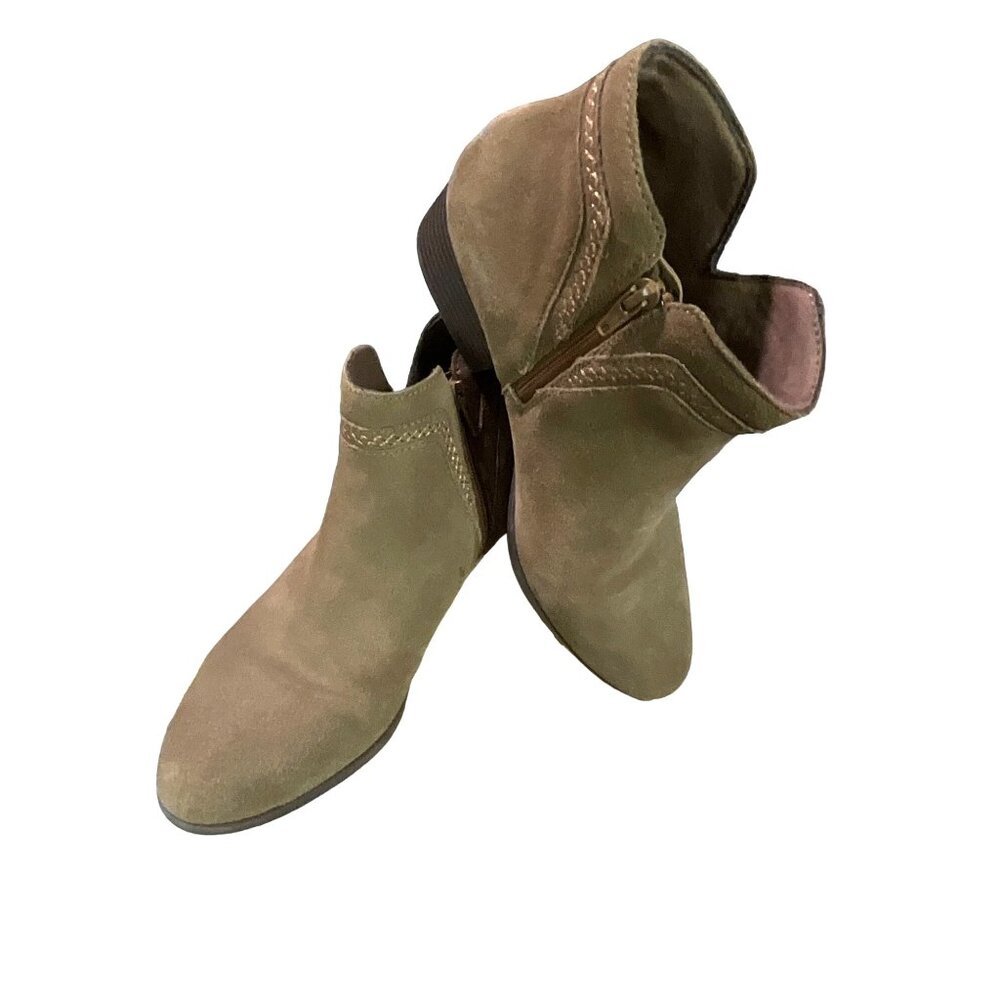 Clark's Adreena Women's Ankle Boot‎ Size 10 Camel Tan